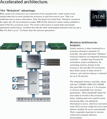 Apple company nehalem server